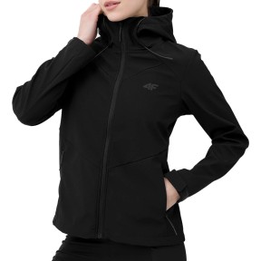 4F F048 Women's Windproof Softshell Jacket, Anthracite