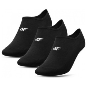 4F SOM300 3 Pairs Of Men's Socks, Black