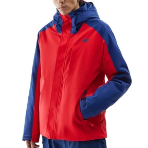 4F TTJAM347 Men's Ski Jacket, Red