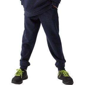 4F TTROM410 Boy's Jogger Sweatpants, Navy