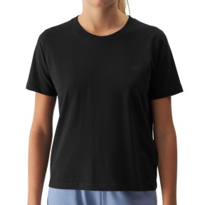 4F TTSHF1650 Women's T-Shirt, Black
