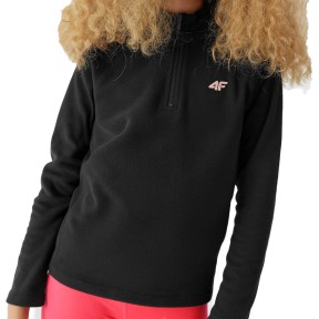4F UFLEF033 Girls Thermo-Active Fleece, Black