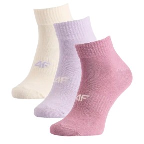 4F USOCF448 3-Pack Casual Socks - Women's