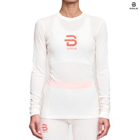 Bjorn Daehlie Performance-Tech LS Women's Baselayer Shirt, Snow White