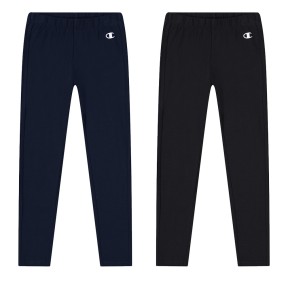 Champion Legacy 2Pack Girls Leggings, Black/Navy