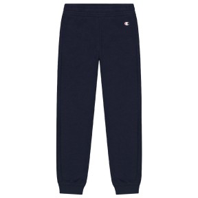 Champion Script Logo Girls Joggers, Dark Blue