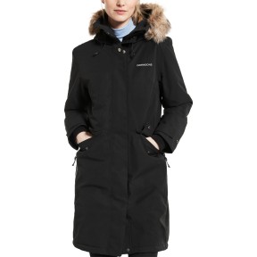 Didriksons Erika 3 Women's Parka, Black