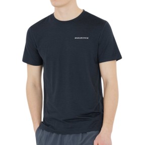 Endurance Abdon Men's Melange S/S Tee, Black