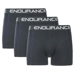 Endurance Men's Burke Boxershorts - 3pack, Black
