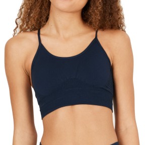 Endurance Foan Women's Seamless Bra, Dark Sapphire