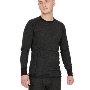 Endurance Whistler Bradley Men's Baselayer Top, Dark Grey