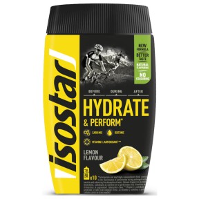 Isostar Hydrate & Perform Tub 400g Lemon