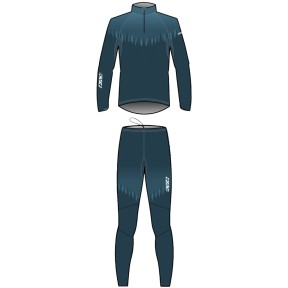 KV+ Tornado Two Piece XC Ski Suit - Unisex