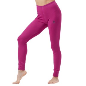 Odlo Active Warm Eco Women's Baselayer Pants, Fuchsia