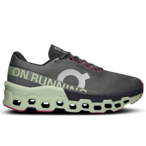 On Cloudmonster 2 Men's Shoes, Asphalt/Lima