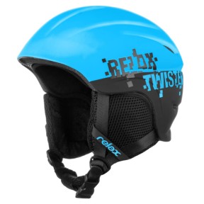 Relax Twister Kids Ski Helmet, Matt Blue/Black | Bērnu Slēpošanas Ķivere