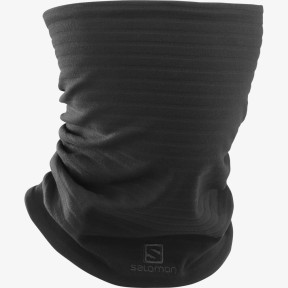 Salomon Warm Neckwarmer, black