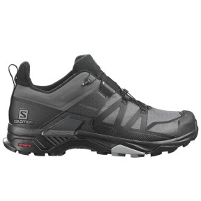 Salomon X Ultra 4 GTX Men's Hiking Shoes, Magnet/Black