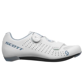 Scott Road Comp BOA® Lady Shoe, Matt White/Light Blue