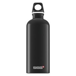 Sigg Traveller Water Bottle Black 0.6L