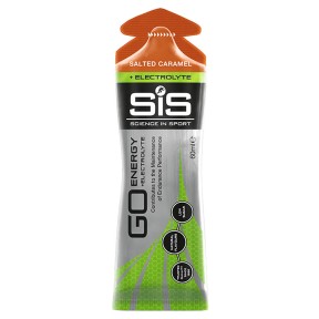 SiS Go Isotonic Energy+ Electrolyte Gel 60ml, Salted Caramel