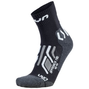 UYN Trekking Approach Mid Men's Socks, Black/Grey