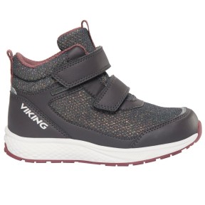 Viking Bouncy Glitter Mid GTX 2V Casual Shoes - Kids