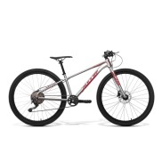Amulet Youngster 1.10 SH 27,5'' Bike, alu brushed transparent/red