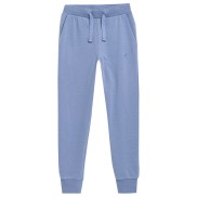 4F F130 Girls Joggers Sweatpants, Denim