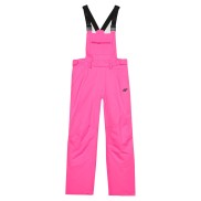 4F TFTRF354 Girl's Ski Bib Trousers, Fuchsia