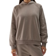 4F TSWSU1314 Unisex Hoodie, Light Brown