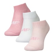 4F USOCF497 3pack Crew Casual Socks - Girls