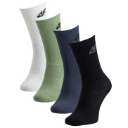 4F USOCM390 Ankle 4-Pack Casual Socks - Boys