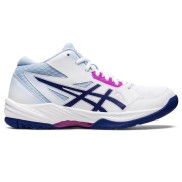 Asics Gel-Task 3 MT Women's Indoor Shoes, White/Dive Blue