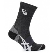 Asics Winter Running Socks, grey/white