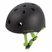 Polisport Junior Helmet Urban Radical Black | 53-55 cm