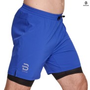 Bjorn Daehlie Run 2 in 1 Running Shorts - Men's