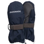 Didriksons Biggles Kids Zip Mittens, Navy