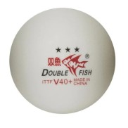 Double Fish 40+3-stars galda tenisa bumbiņas 10 gab
