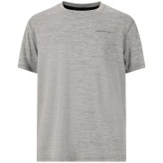 Endurance Abdon Jr. Kids Melange S/S Tee, Light Grey