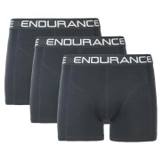 Endurance Men's Burke Boxershorts - 3pack, Black