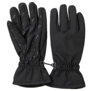 Whistler Basil Unisex Softshell Gloves, Black