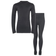 Endurance ZigZag Gualala Seamless Kids Baselayer, Black