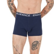 Endurance Brighton Men's Bamboo Boxershorts 2-Pack, Navy