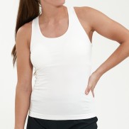 Endurance Katrina Seamless Women's Top, White