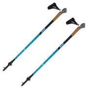 KV+ Alps 2 Nordic Walking Poles, 2 Section Telescope, 100-130cm