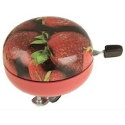 M-Wave Bike Bell Red Strawberry
