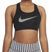 Nike Dri-FIT Swoosh Icon Clash Medium-Support Non-Padded, Black