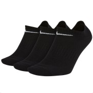 Nike Everyday Lightweight No-Show Socks, 3 Pairs, Black