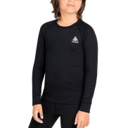 Odlo Active Warm Eco Kids LS Base Layer Top, Black